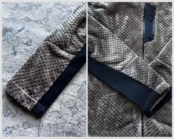 「キムタク着用と同じワークマン「1900円激安フリース」を夫に着せてみたら…がっかりポイントも正直レビュー」の画像