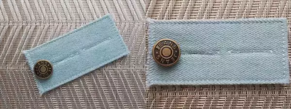 「ズボンのウエストを「最大6cm」も伸ばせる100均アイテムを発見！食べ過ぎ時の救世主に」の画像