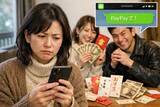 「「帰省しませんがお年玉はPayPayでください」義妹からの集金LINEに呆然…正月からモヤモヤが止まらない！」の画像1