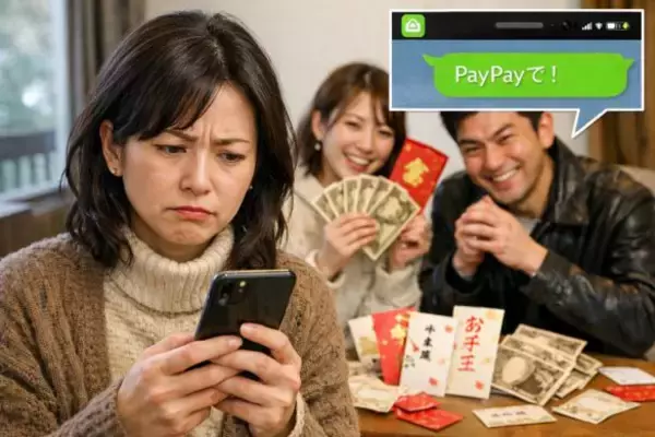 「帰省しませんがお年玉はPayPayでください」義妹からの集金LINEに呆然…正月からモヤモヤが止まらない！