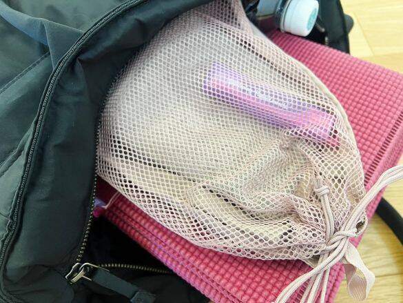 メッシュポーチの「中身丸見え問題」を解決！無印良品アイテム1つで「通気性」と「隠したい」も両立できた｜無印良品週間に買いたいもの