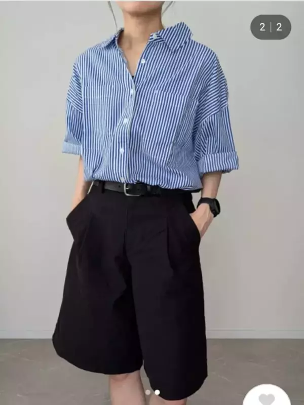「夏の服装で「なぜか子どもっぽくなってる人」の特徴。大人が避けたい“パンツの丈”は」の画像
