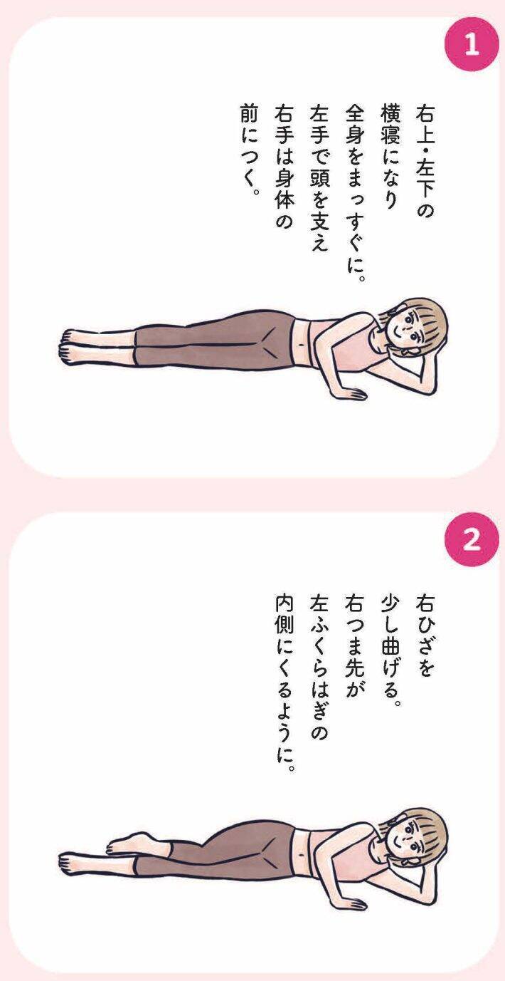 お尻がキュッ、お腹はペタンコ…3児のママが実践する、寝たままでもできる“ゆるトレ”／2025 人気記事top5