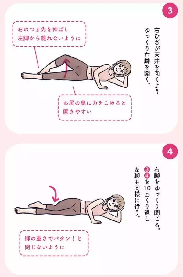 「お尻がキュッ、お腹はペタンコ…3児のママが実践する、寝たままでもできる“ゆるトレ”／2025 人気記事top5」の画像