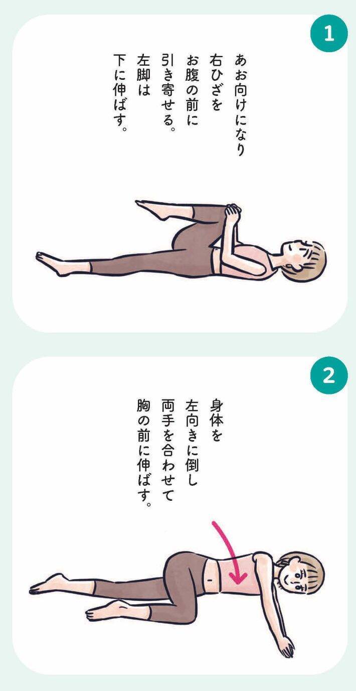 お尻がキュッ、お腹はペタンコ…3児のママが実践する、寝たままでもできる“ゆるトレ”／2025 人気記事top5