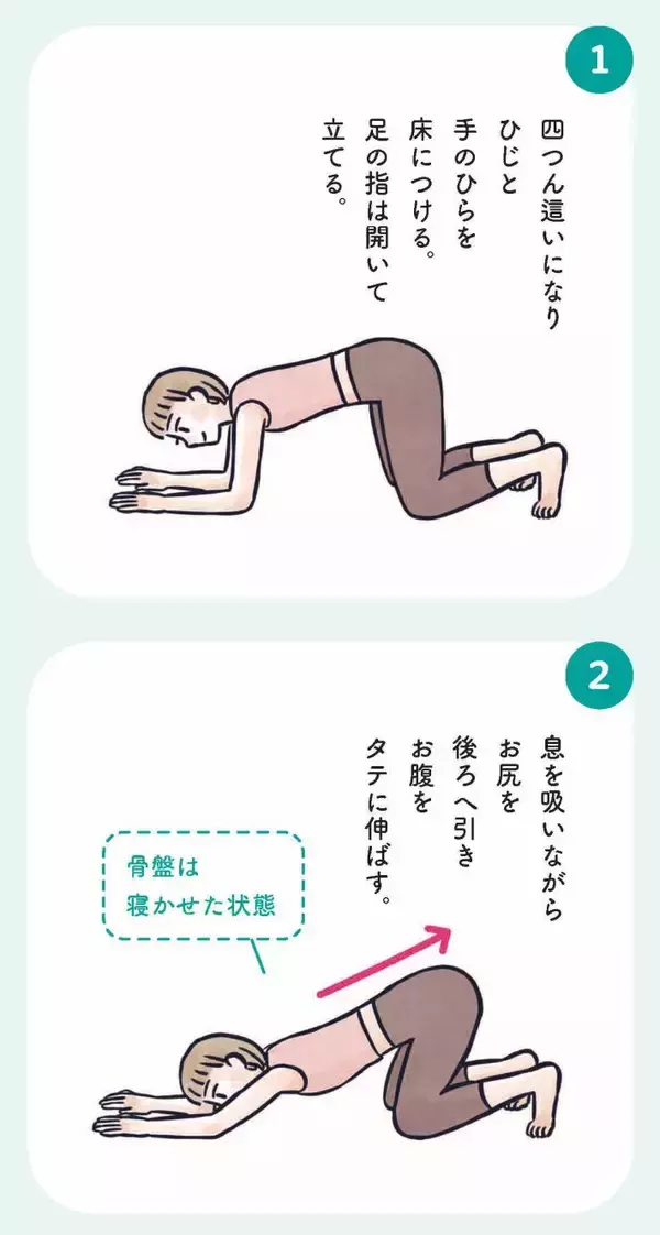 「お尻がキュッ、お腹はペタンコ…3児のママが実践する、寝たままでもできる“ゆるトレ”／2025 人気記事top5」の画像