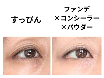 感動！49歳“目の下の黒クマ”を消せた。お安いコンシーラーの正解をついに発見