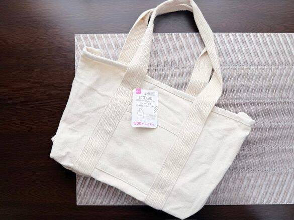 ダイソーで買った330円トートを開いてビックリ！荷物の定位置が決まる“天才設計”とは