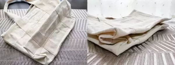 「ダイソーで買った330円トートを開いてビックリ！荷物の定位置が決まる“天才設計”とは」の画像