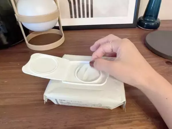 「「朝の洗顔はもうコレでいいじゃん」無印良品の“新作”が時短の味方すぎた！ 1枚30円で3役こなす｜無印良品週間に買いたいもの」の画像