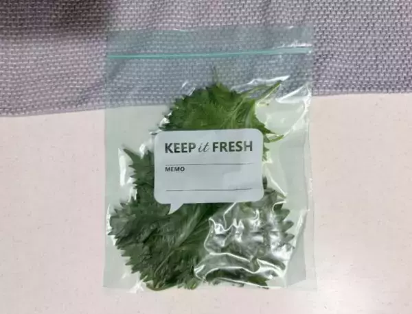 「野菜を腐らせる前に買って！ ダイソー110円“鮮度保持バッグ”の実力に驚いた。すぐ傷む野菜もシャキッと長持ち」の画像