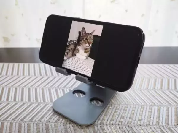 「無印vsダイソー「スマホスタンド」を使い比べた結果。値段は“8倍”だけど、使い心地は」の画像