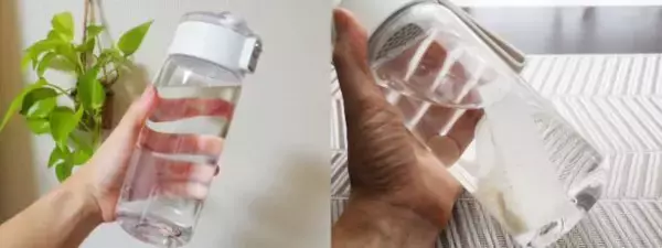 「無印良品「990円クリアボトル」が“買い”だった！容器内ででいつのまにか水出し茶やコーヒーができるスグレモノ｜無印良品週間に買いたいもの」の画像