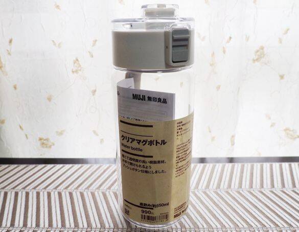 無印良品「990円クリアボトル」が“買い”だった！容器内ででいつのまにか水出し茶やコーヒーができるスグレモノ｜無印良品週間に買いたいもの