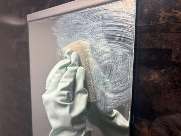 本当に100均?! お風呂のガンコ汚れが、まさかのキャンドゥ「330円の風呂掃除アイテム」でピカピカ！ コスパ最高の優秀さ