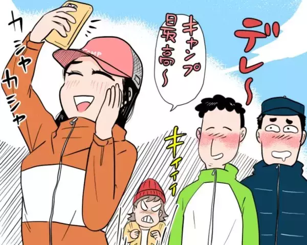 「キャンプに参加したあざとい女子、一夜にして男性陣から引かれたワケ／びっくり体験人気記事BEST」の画像