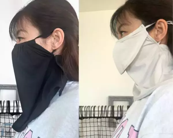 「ワークマンVSユニクロ「UVフェイスガード」を3児ママがガチ比較！“買うべき1枚”とは」の画像