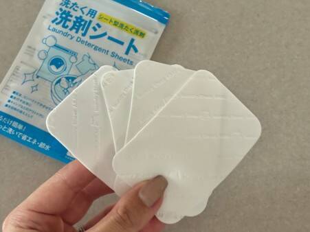 ケチャップ汚れが1分で落ちた！ ダイソーの「洗濯グッズ2つ」で“ちょい洗い”が想像以上にラクに