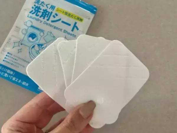 「ケチャップ汚れが1分で落ちた！ ダイソーの「洗濯グッズ2つ」で“ちょい洗い”が想像以上にラクに」の画像