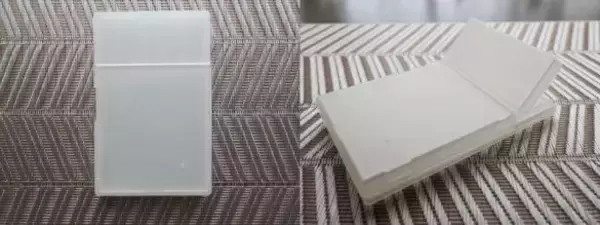 「バッグの中で細かいものがごちゃつく問題→無印良品「290円カードケース」で解決！いろいろ入れてみたら便利すぎた」の画像