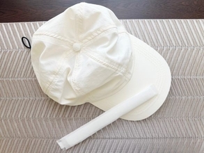 帽子にオデコの汗＆ファンデが付く問題を解決！ダイソーアイテムがこの夏フル活用の予感