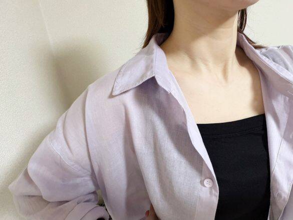 キャミソールの「谷間・ブラ紐見え問題」を解決！GUの790円インナーがちょうどいい
