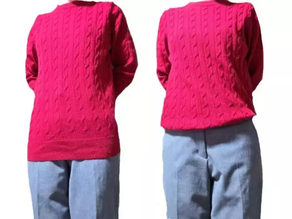 「ラクでかわいい「メンズニット」が女性に人気。体型カバーのはずが“だらしなく見える人”の共通点とは」の画像