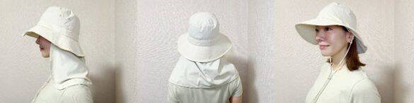 「首の後ろだけ真っ黒…」を阻止！ユニクロの2990円ハット、肩まで覆うシェードがすごい