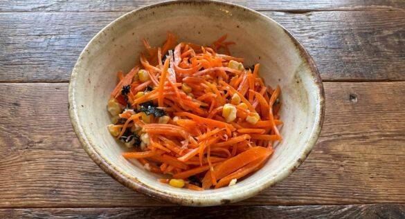 やみつき！ にんじんがモリモリ食べられる「レンチン3分の腸活サラダ」。便秘対策とダイエットを同時に
