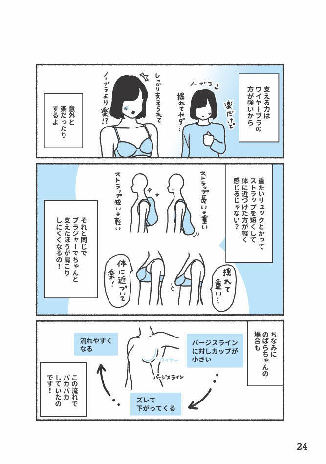 ブラジャーが合わない！→採寸だけじゃ解決しない。元下着販売員に聞いたサイズ選びのポイント＜漫画＞