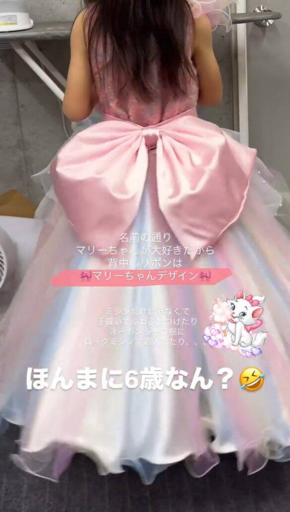 「これを自力で…？」6歳の女の子が一人で作ったドレスのクオリティがスゴすぎる！お母さんに聞いてみた