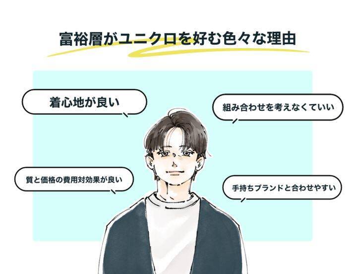 「富裕層はユニクロが好き」は本当か？ お金持ちがシンプル服を好む“納得の理由”。仕事への集中にも関係が