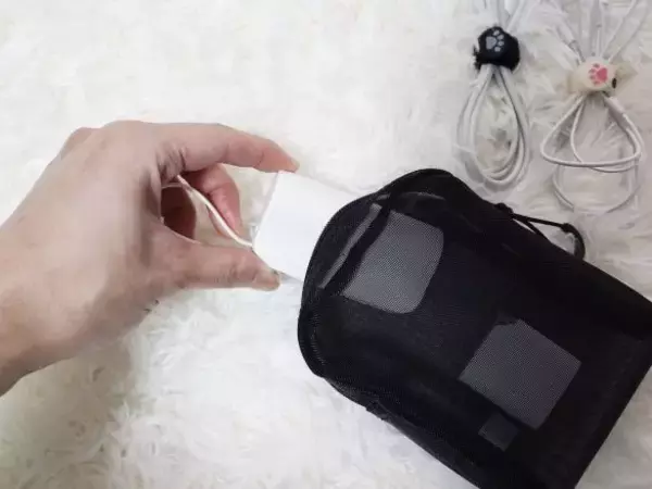 「無印良品の星4.8ポーチ、使ってみたら高評価のワケが判明！「シンプルすぎるメッシュポーチだけど…」」の画像