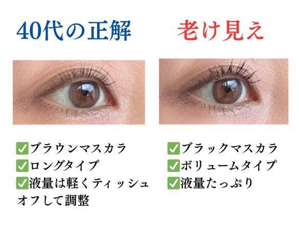 40代がやりがちな「老け見えアイメイク」4選。“デカ目”を目指すほど、目はくぼんで小さく見える