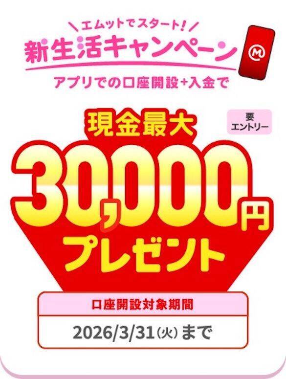 銀行口座を開設するだけで「3万円もらえてしまう方法」。見逃してはいけない“お得すぎる銀行活用術”