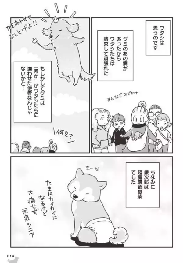 「「いつまでも大好きだよ」老いていく愛犬たちとの、宝物のような日々＜漫画＞」の画像