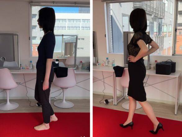 「何を着ても老けて・太って見える…」のはなぜ？奇跡の48歳が教える“姿勢”を秒でなおす方法