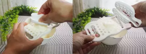 「“おろし金で指までおろしちゃいそう”問題が解決！ダイソーの名品で山芋をすってみたら感動」の画像