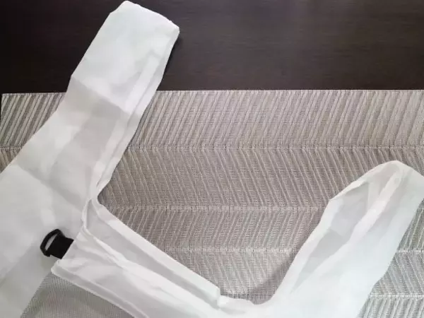 「“買い出しのストレス”が激減！サコッシュ→エコバッグに変身「ダイソー300円バッグ」が便利すぎた」の画像