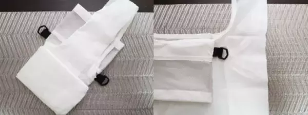 「“買い出しのストレス”が激減！サコッシュ→エコバッグに変身「ダイソー300円バッグ」が便利すぎた」の画像