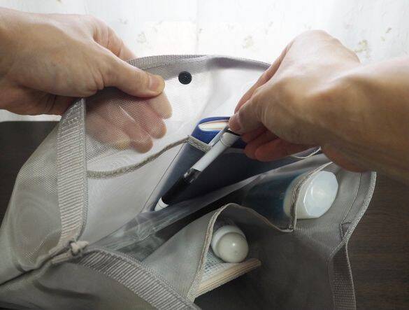 バッグの中がグチャグチャ…→無印良品バッグインバッグで完全解決！「5つのポケットが嬉しすぎる」