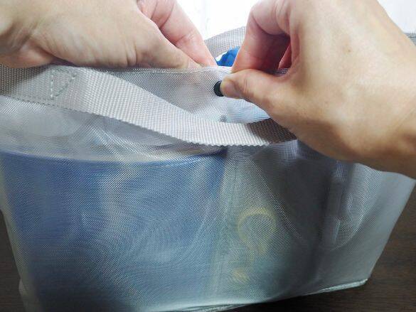 バッグの中がグチャグチャ…→無印良品バッグインバッグで完全解決！「5つのポケットが嬉しすぎる」