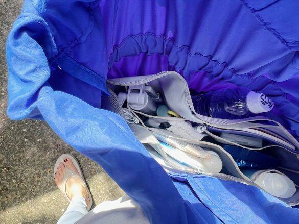 バッグの中がグチャグチャ…→無印良品バッグインバッグで完全解決！「5つのポケットが嬉しすぎる」