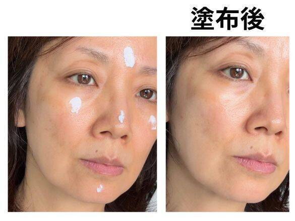 40代肌“のっぺり老け見え”は、下地の塗り方がダメだった。49歳が塗り方を変えたらツヤ感が！
