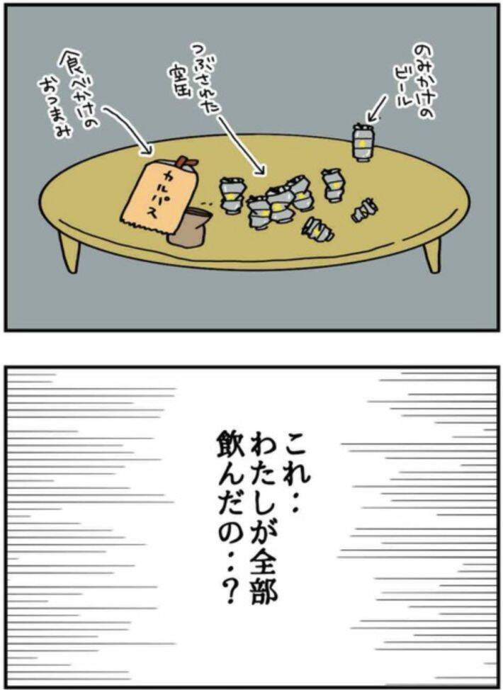 「酔っていないと働けない」仕事中コンビニに走り缶ビール一気飲み。アルコール依存体験を描く作者を取材＜漫画＞