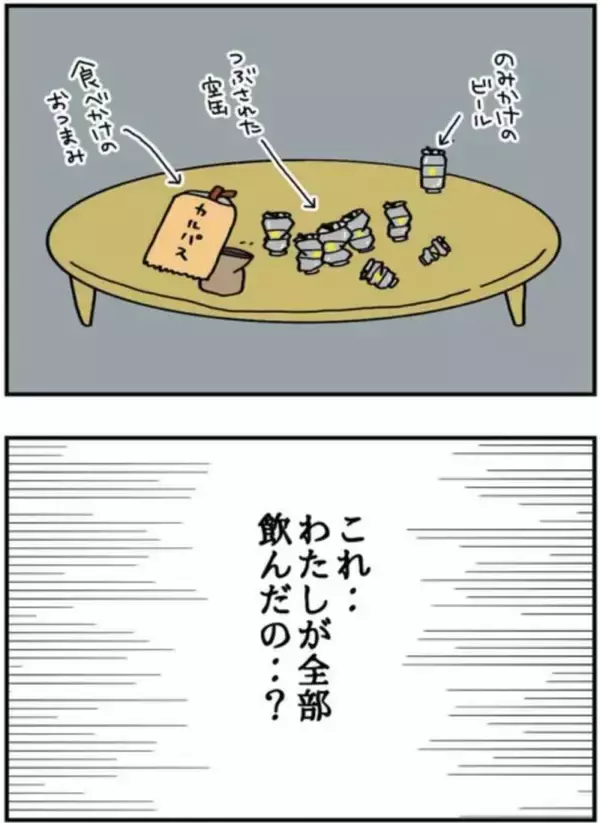 「「酔っていないと働けない」仕事中コンビニに走り缶ビール一気飲み。アルコール依存体験を描く作者を取材＜漫画＞」の画像