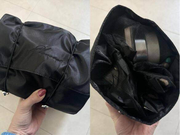 もう旅先で「あれどこに入れたっけ？」と困らない！ ダイソー“550円の万能ポーチ”で旅の快適さが爆上がりした理由