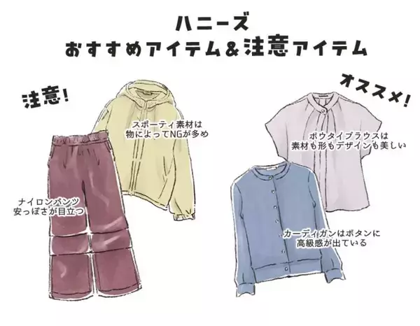「服好きな人は知っている。GU・しまむら・ハニーズで“高見え服”と“ 残念服”を見抜く簡単な方法」の画像