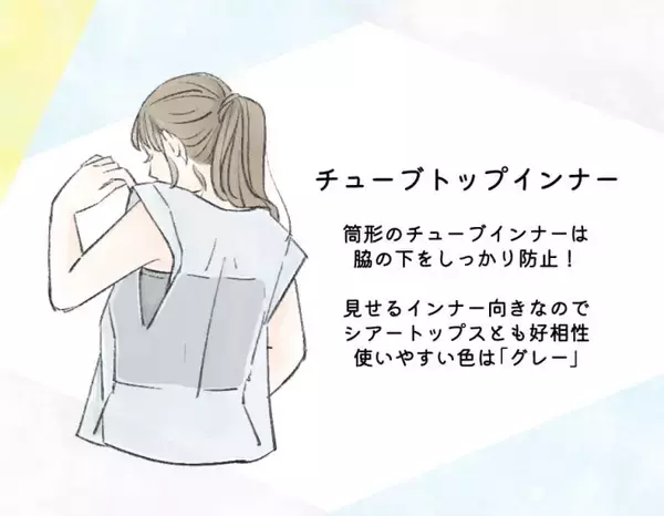 「あなたは大丈夫？ 夏に多い「脇から下着が見えちゃってる問題」。絶対に防ぎたい人におすすめの服は」の画像