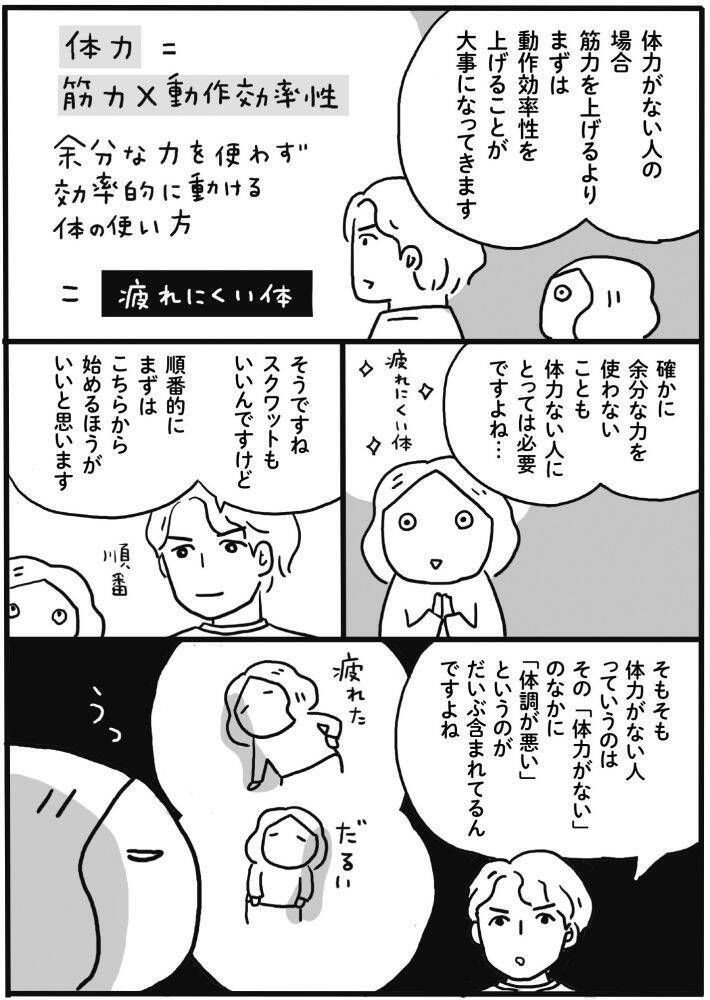 体力をつける“体力がない”問題、どう乗り越える？50代のリアルすぎる悩みに共感の声＜漫画＞
